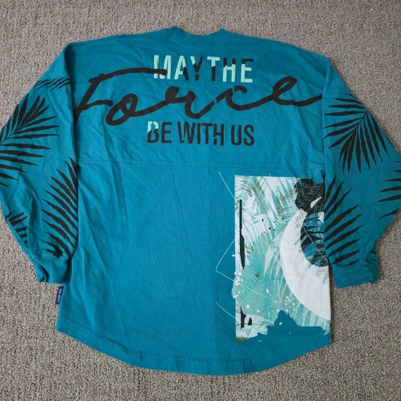 Disney Spirit Jersey Small Mens Shirt World Parks Star Wars Rebel Force Adult - Picture 6 of 9